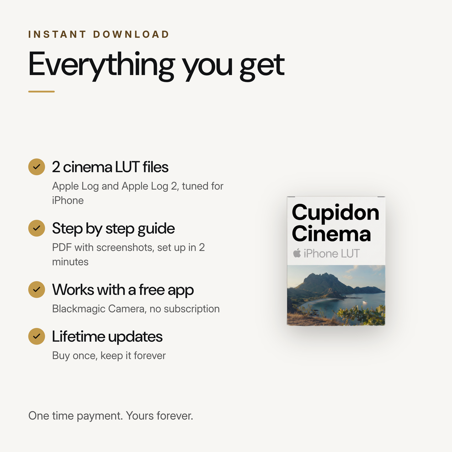 Cupidon Cinema | iPhone LUT