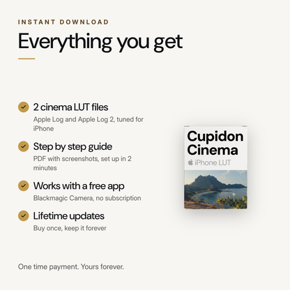 Cupidon Cinema | iPhone LUT